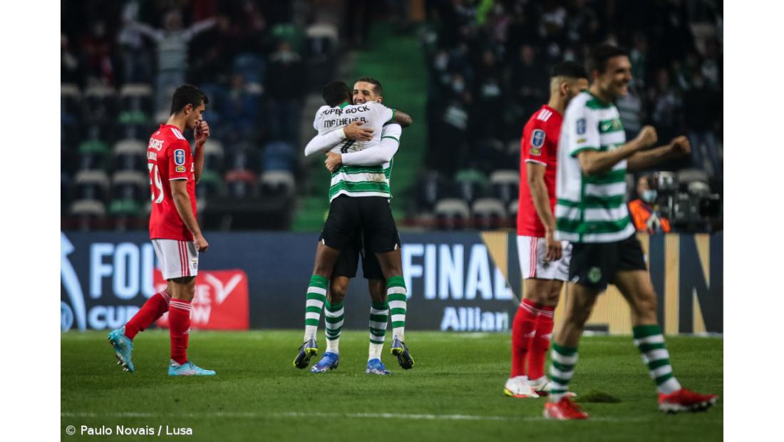 Sporting põe fim ao pleno de vitórias do Benfica em duelos na prova