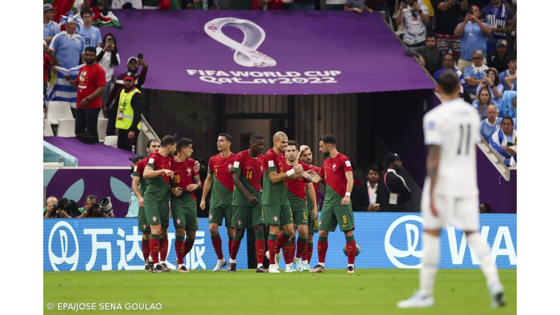 Portugal - Uruguai é o jogo mais visto com mais de 5 milhões de telespetadores