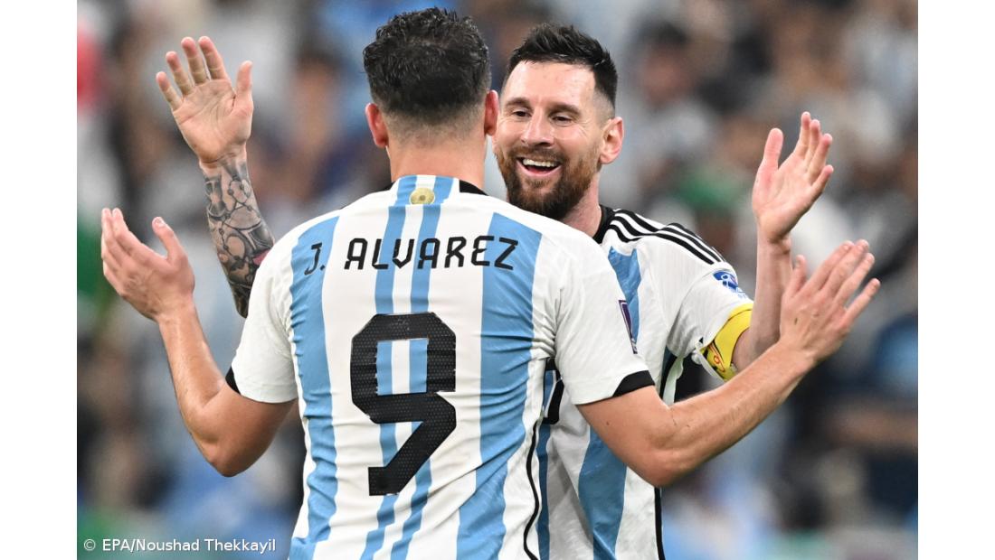 Messi e Álvarez selam tranquilo triunfo da Argentina rumo à final – Imagem 1
