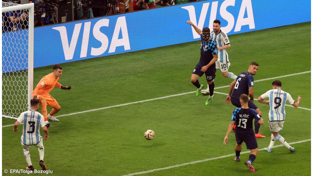 Messi e Álvarez selam tranquilo triunfo da Argentina rumo à final – Imagem 3