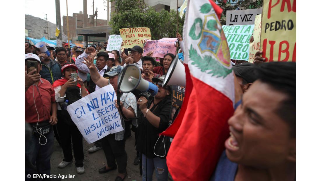 Manifestantes ocupam central de processamento de gás natural no sul do Peru