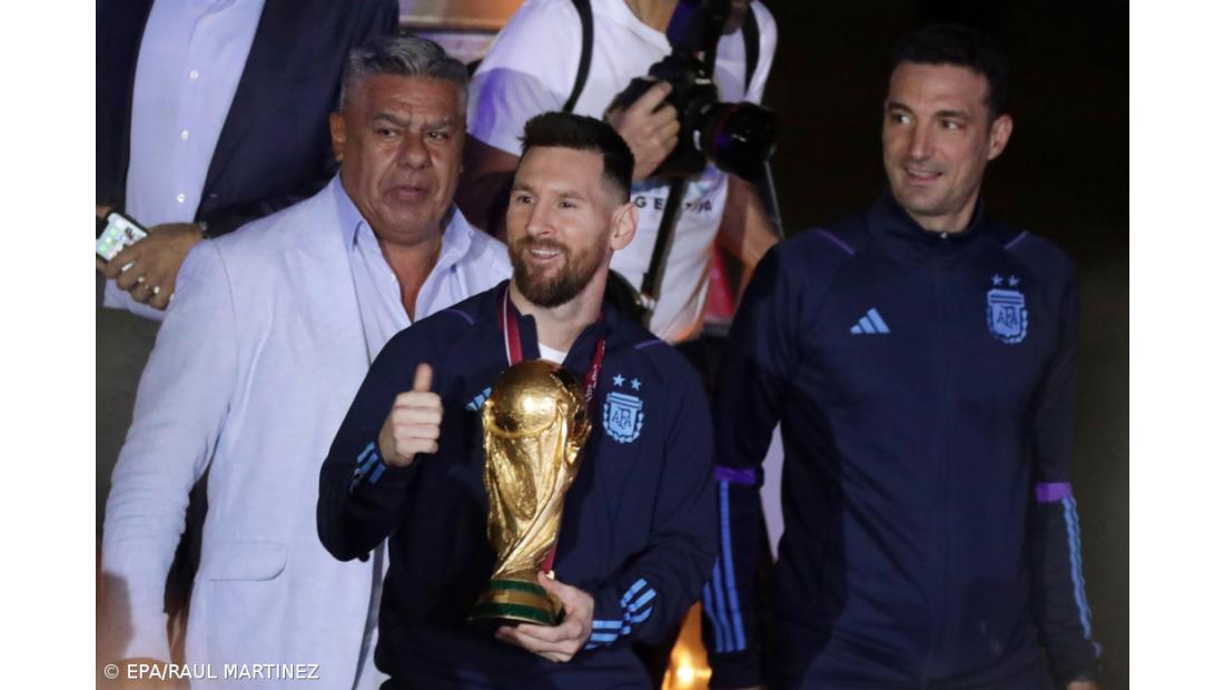 Lionel Messi eleito melhor desportista da Argentina pela terceira vez