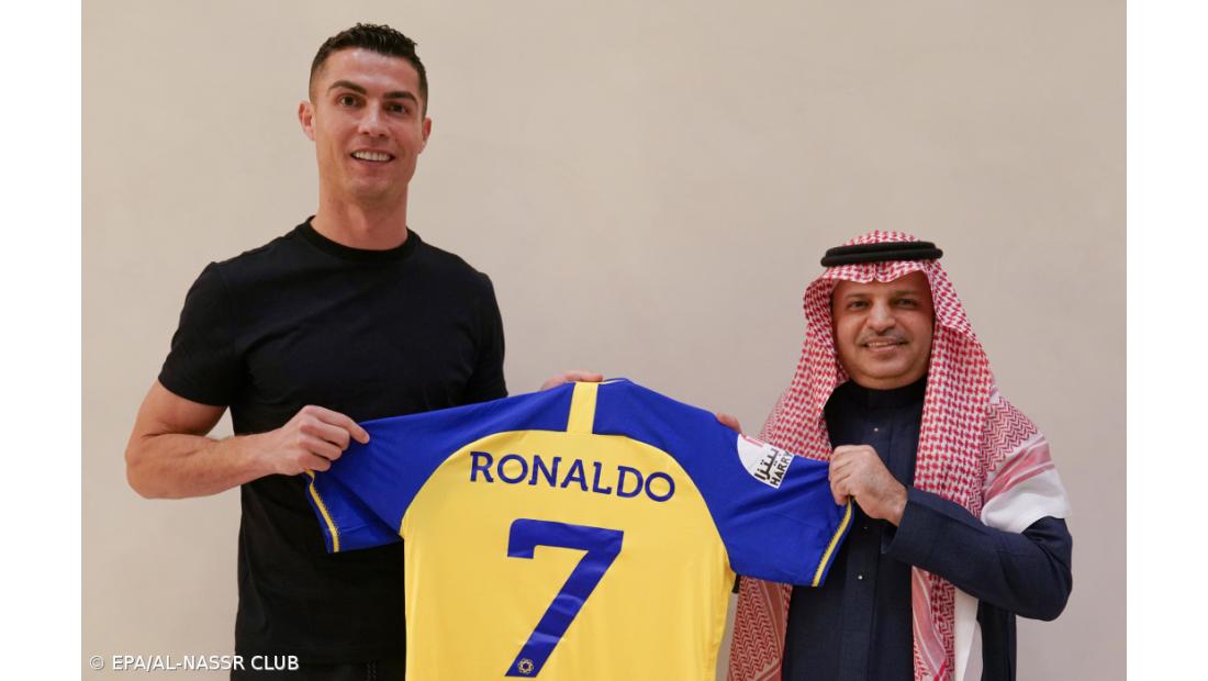 Cristiano Ronaldo apresentado no Al Nassr na terça-feira