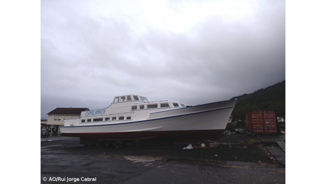 Lancha "Espalamaca" recuperada para “museu vivo” e formação