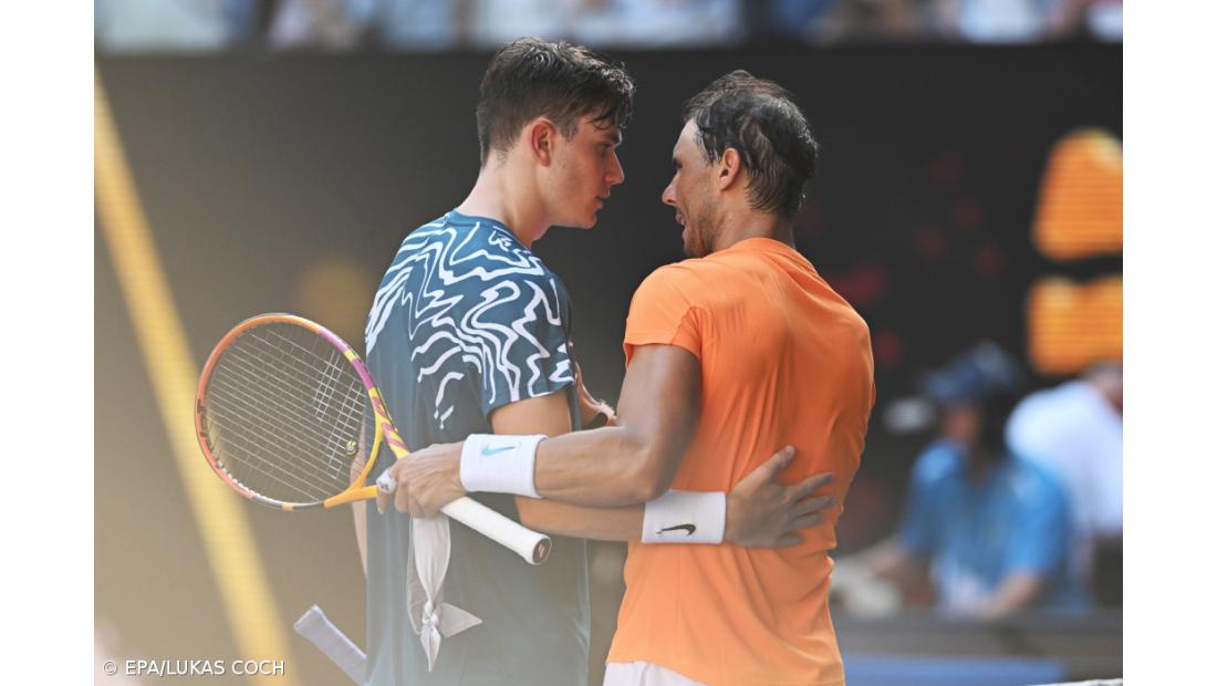 Nadal vence britânico Jack Draper em quatro 'sets' no Open da Austrália