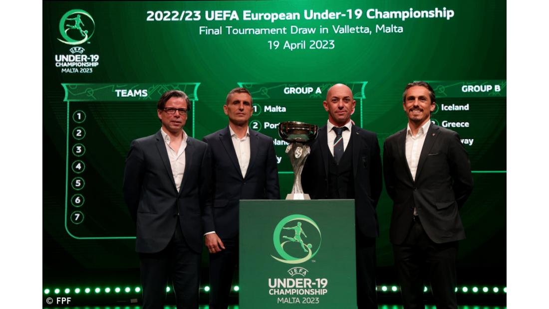 Portugal defronta Malta, Polónia e Itália no Europeu de sub-19