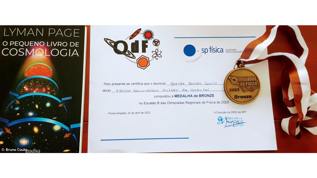 Medalha de Bronze na Fase Regional das Olimpíadas de Física – Imagem 1