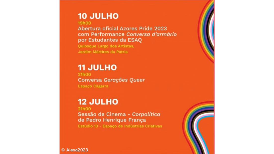 Performance “Conversas d’Armário” inaugurou as comemorações do Orgulho. O Quiosque Ala desenhou um espaço de reflexão muito inspirador. – Imagem 2