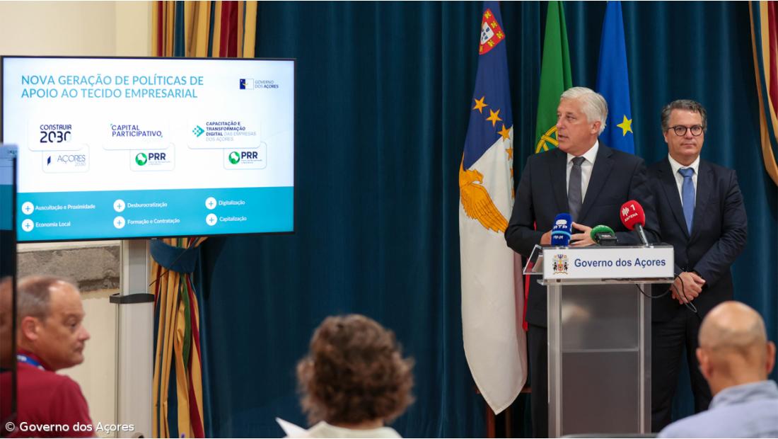 Novos apoios às empresas dos Açores com prémios para valorização de salários 