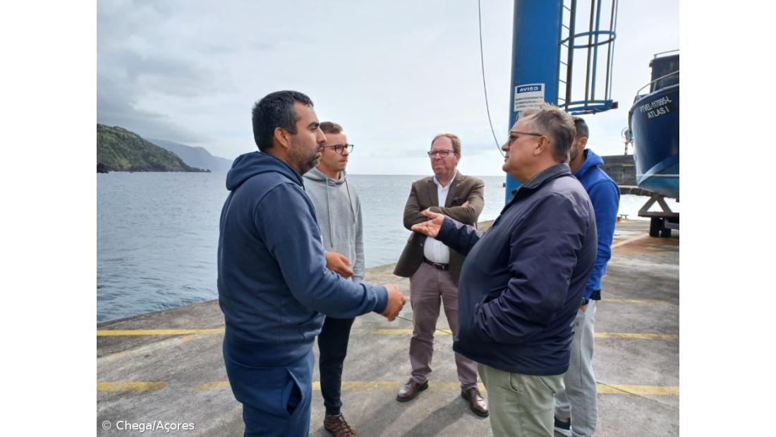 Chega/Açores alerta para "constantes problemas" das gruas nos portos