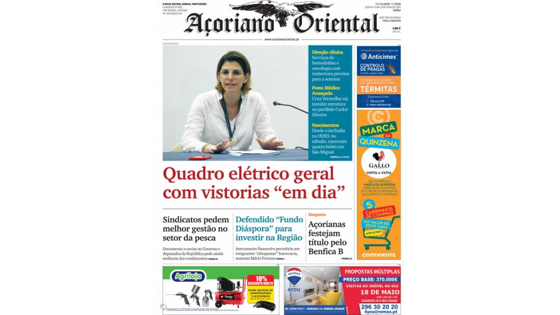 Capa AO 9 de maio