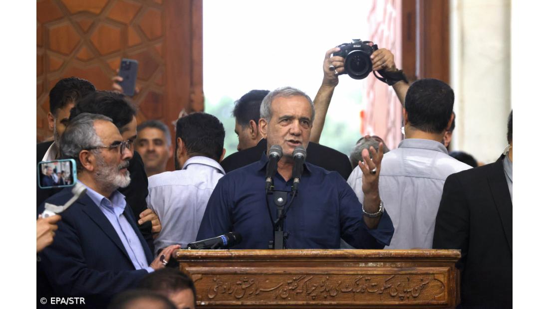 Presidente eleito do Irão promete manter apoio aos palestinianos