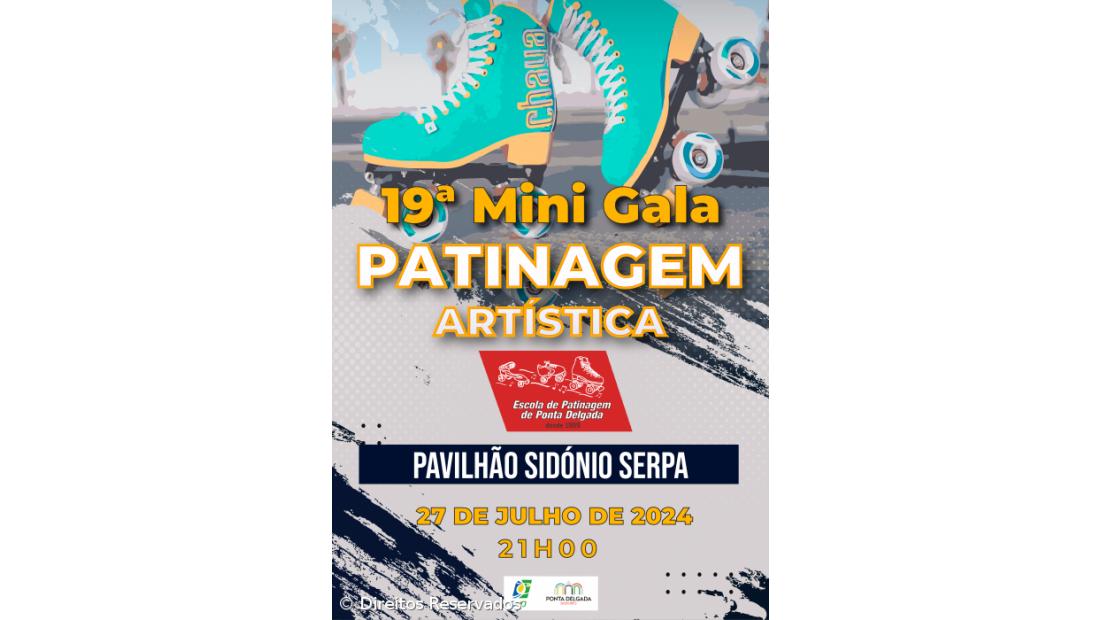 Mini-Gala de Patinagem Artística no Sidónio Serpa
