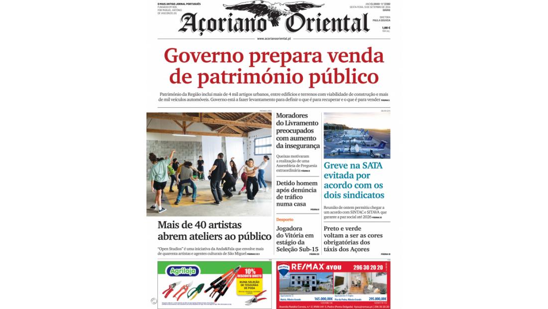 Governo prepara venda de património público