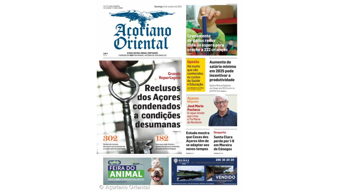 Açoriano Oriental nas bancas com novo grafismo 