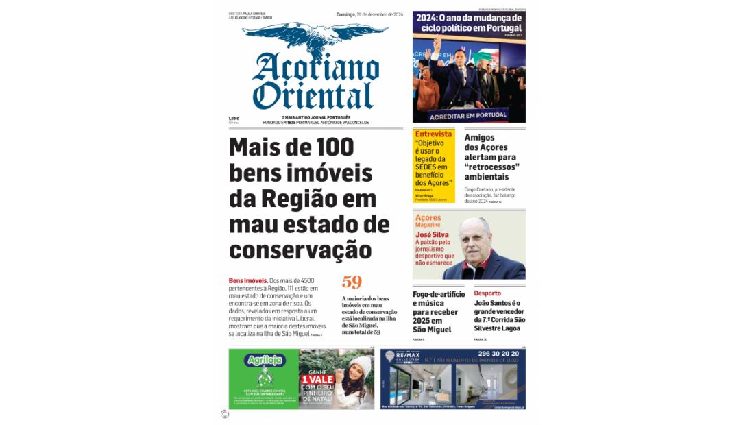 Mais de 100 bens imóveis da Região em mau estado de conservação
