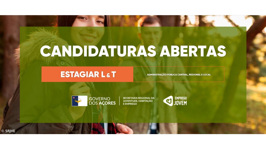 Candidaturas ao Estagiar L e T até 31 de janeiro