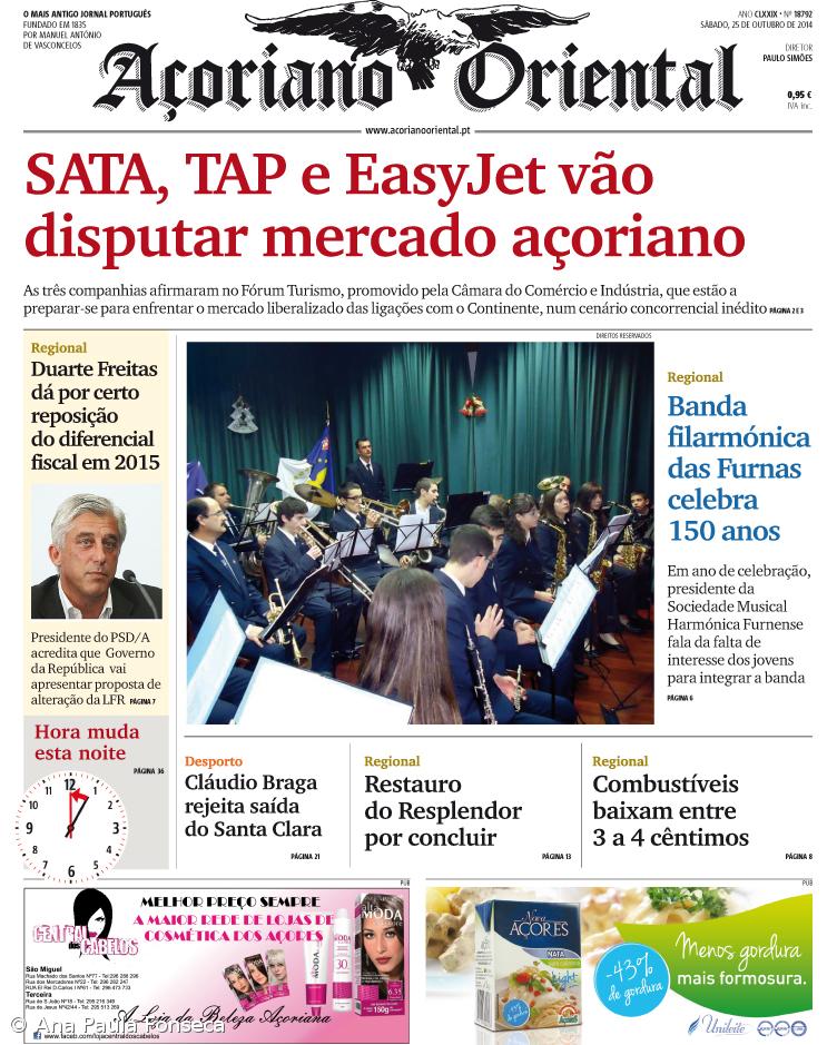 SATA, TAP e EasyJet vão disputar mercado açoriano – Imagem 1