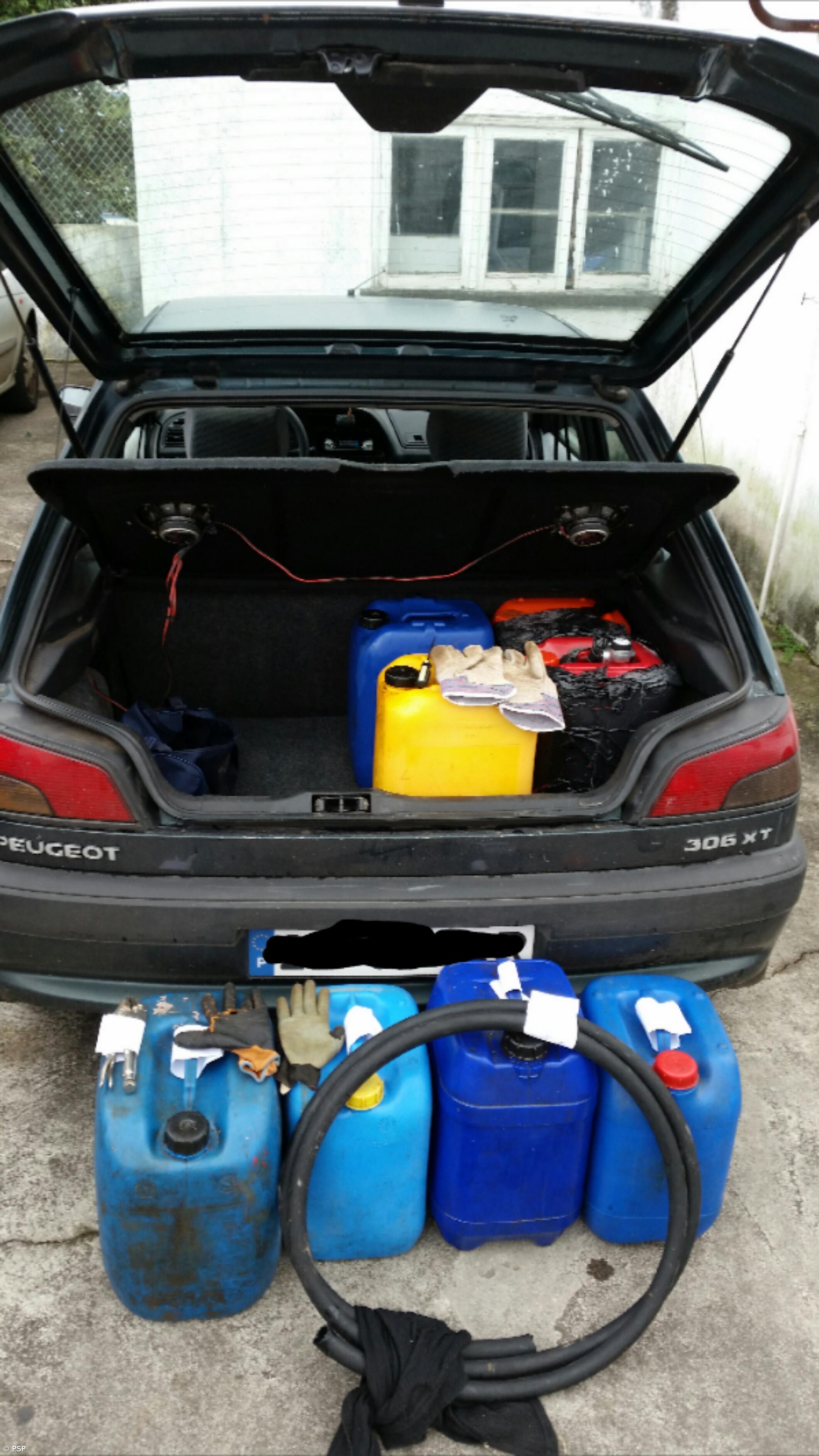 PSP detém três homens suspeitos de roubo de gasóleo – Imagem 1