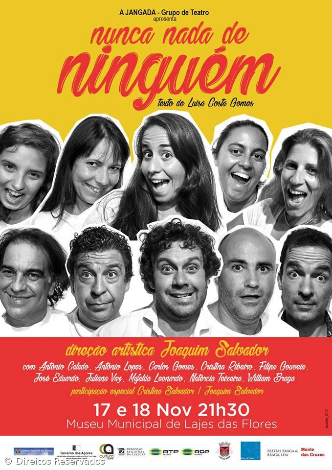 'Nunca Nada de Ninguém' sobe à cena no Museu das Lajes das Flores – Imagem 1