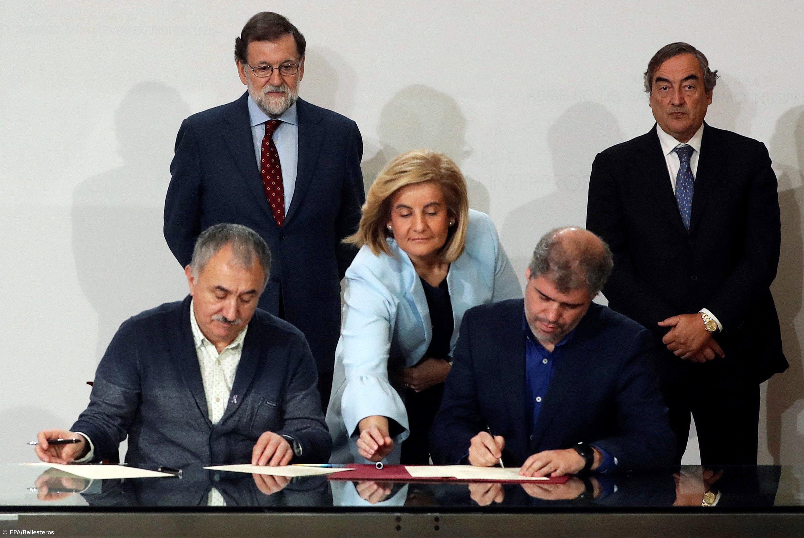 Espanha assina acordo para aumento do salário mínimo para 850 euros em 2020 – Imagem 3