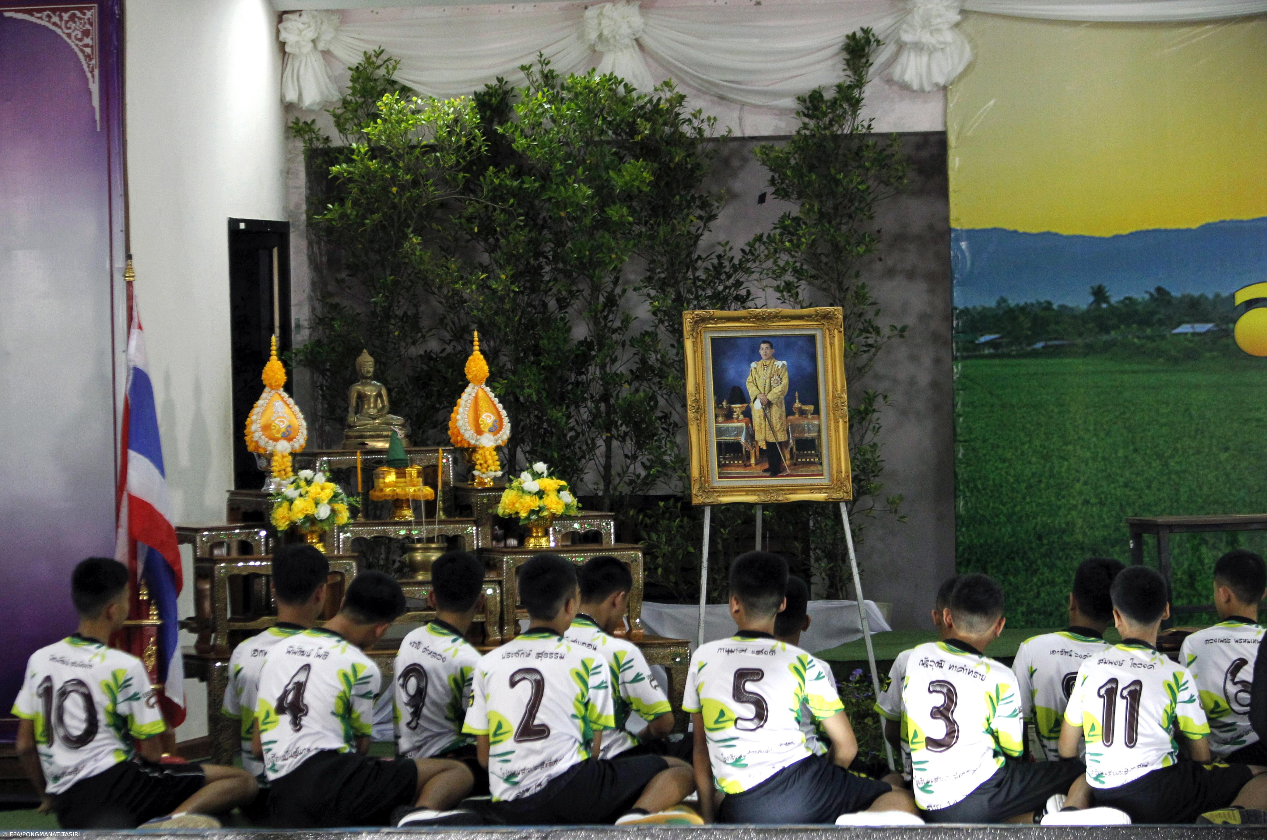 Rapazes descrevem salvamento na gruta como um “milagre” – Imagem 1