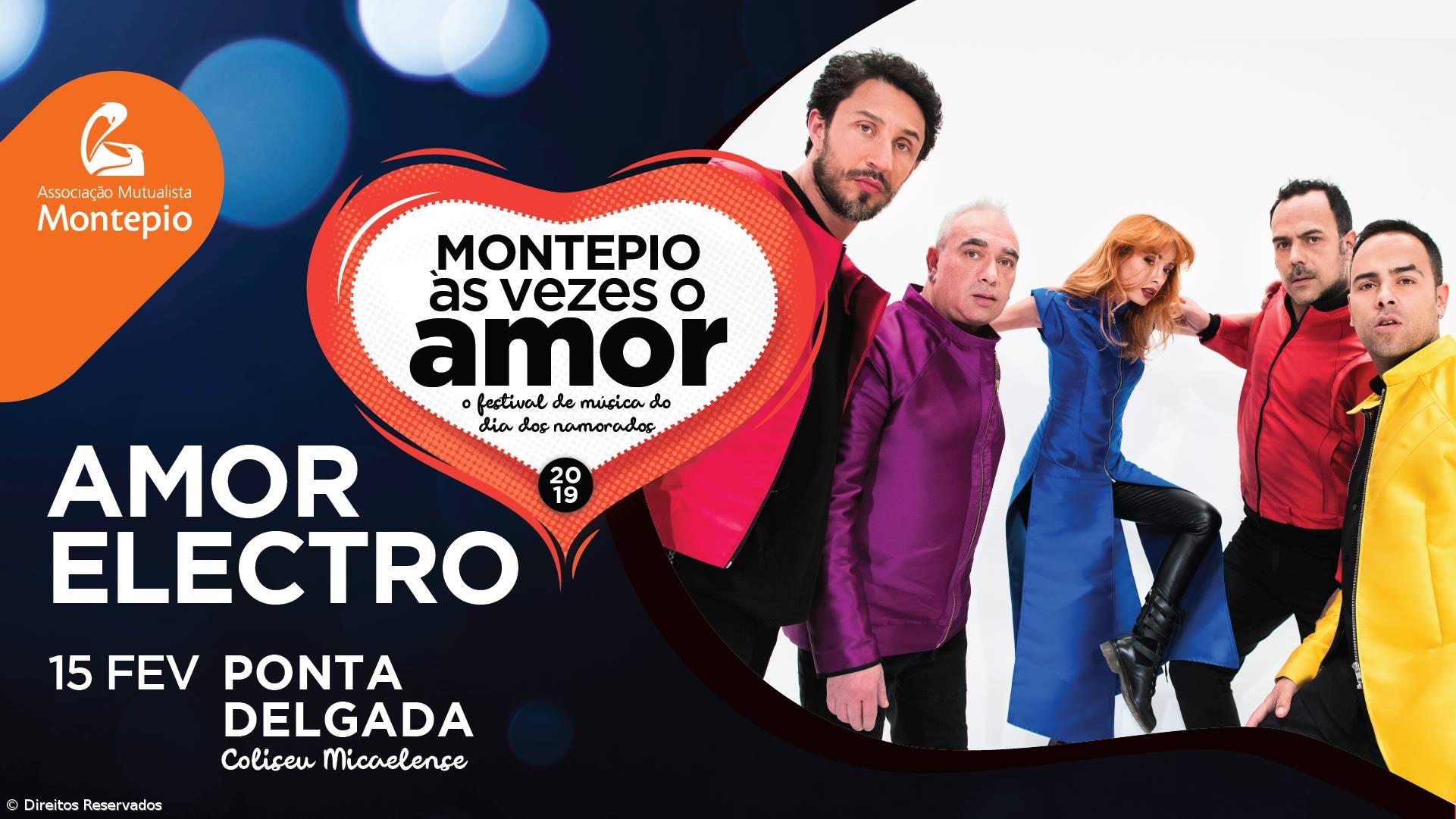 Amor Electro no palco do Coliseu Micaelense – Imagem 1