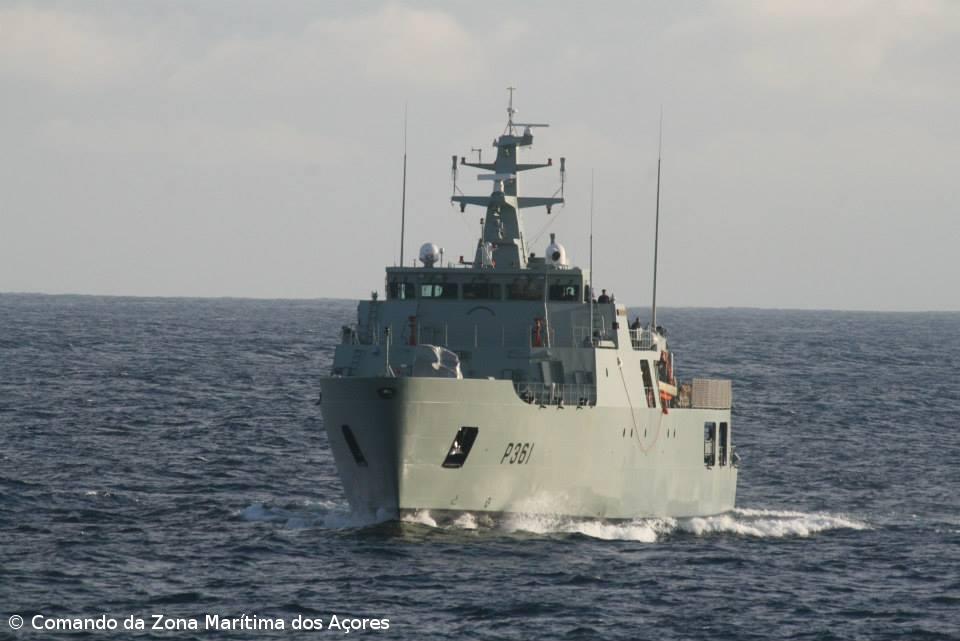 Navio Figueira da Foz reforça dispositivo naval nos Açores – Imagem 1