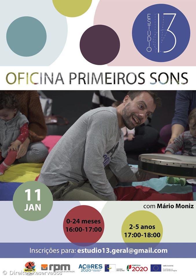 Oficina primeiros sons no Estúdio 13 – Imagem 1