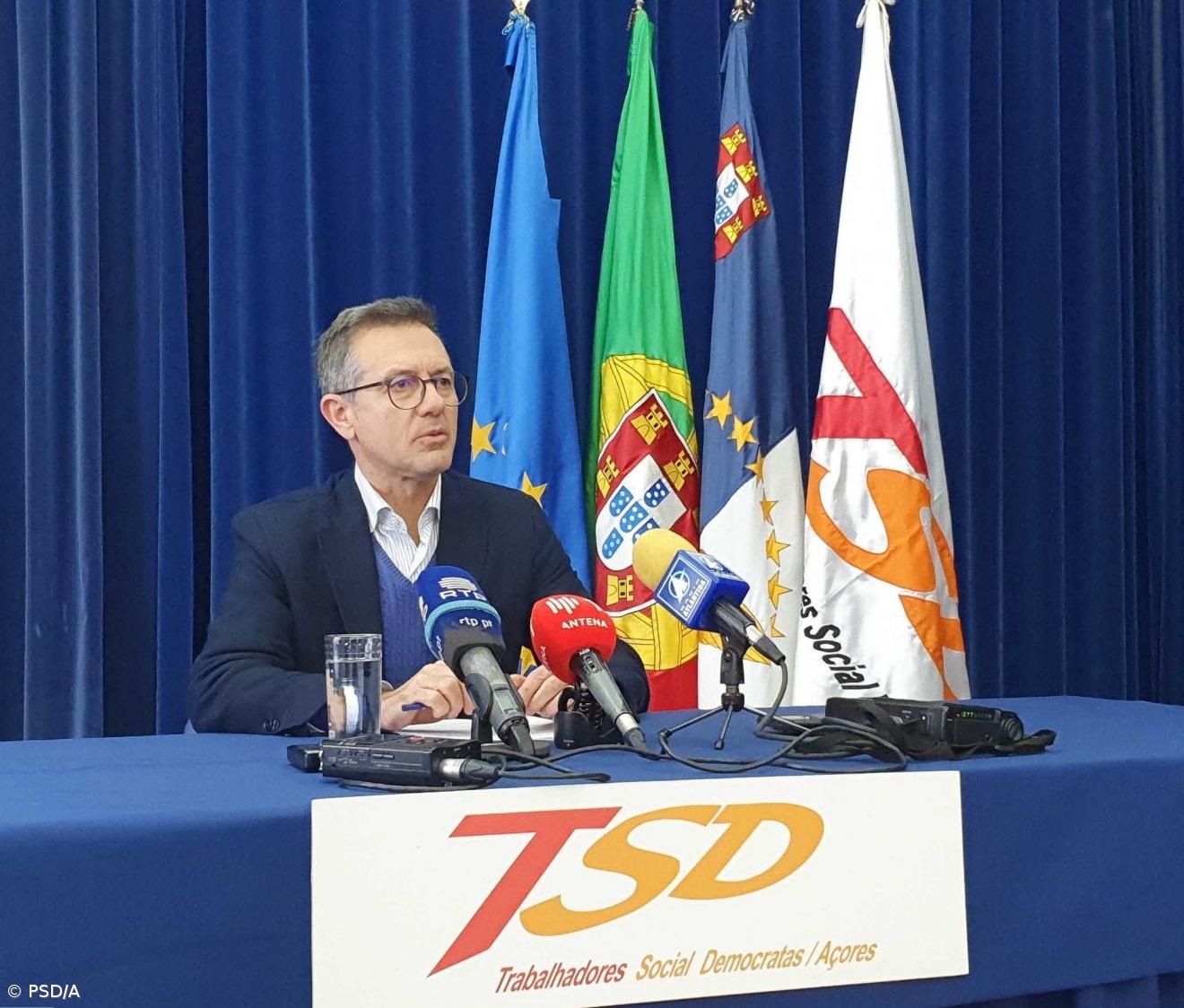 Líder dos TSD/Açores diz que situação financeira deixada pelo PS pode comprometer futuro da região  – Imagem 1