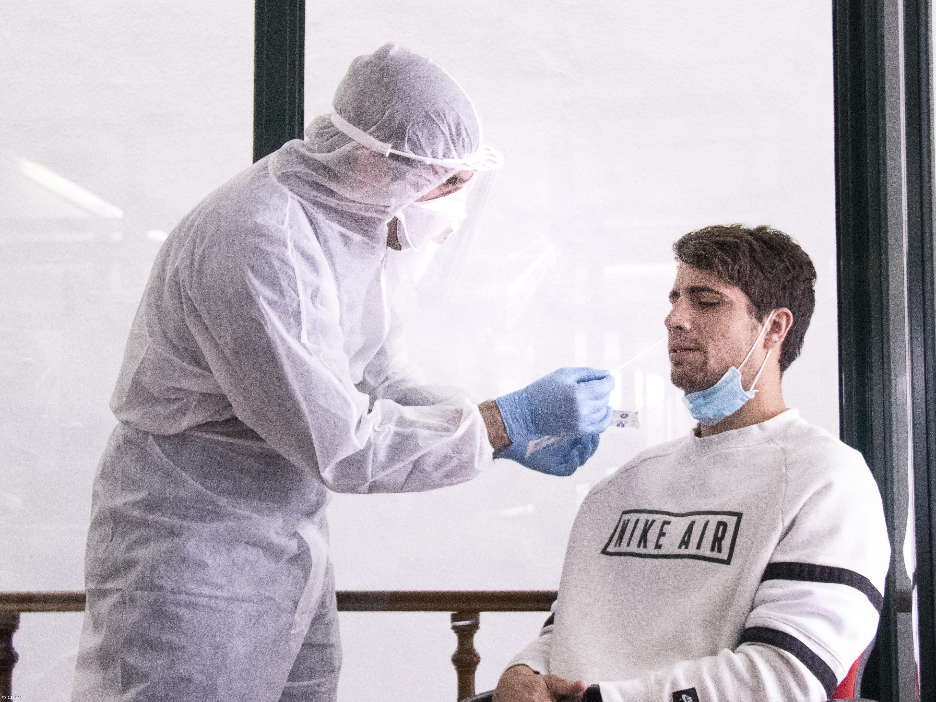 Plantel volta a fazer nova bateria de testes à Covid-19  – Imagem 1