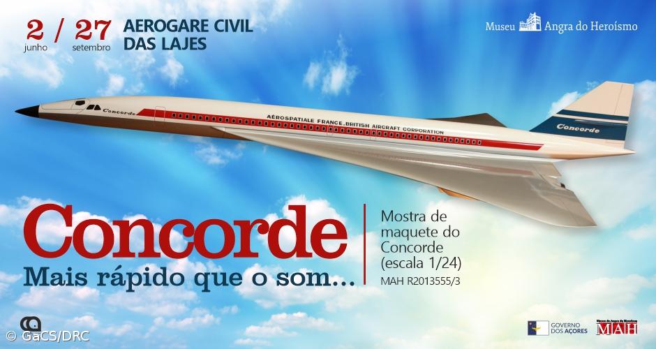 Réplica do Concorde na Aerogare Civil das Lajes – Imagem 1