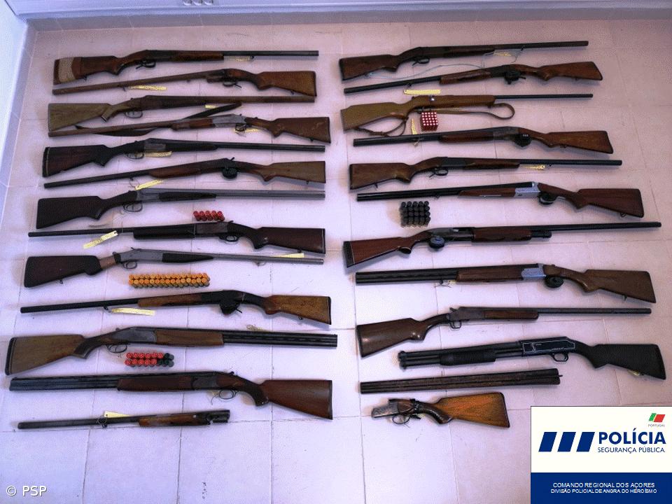 PSP apreende armas e munições em São Jorge – Imagem 1
