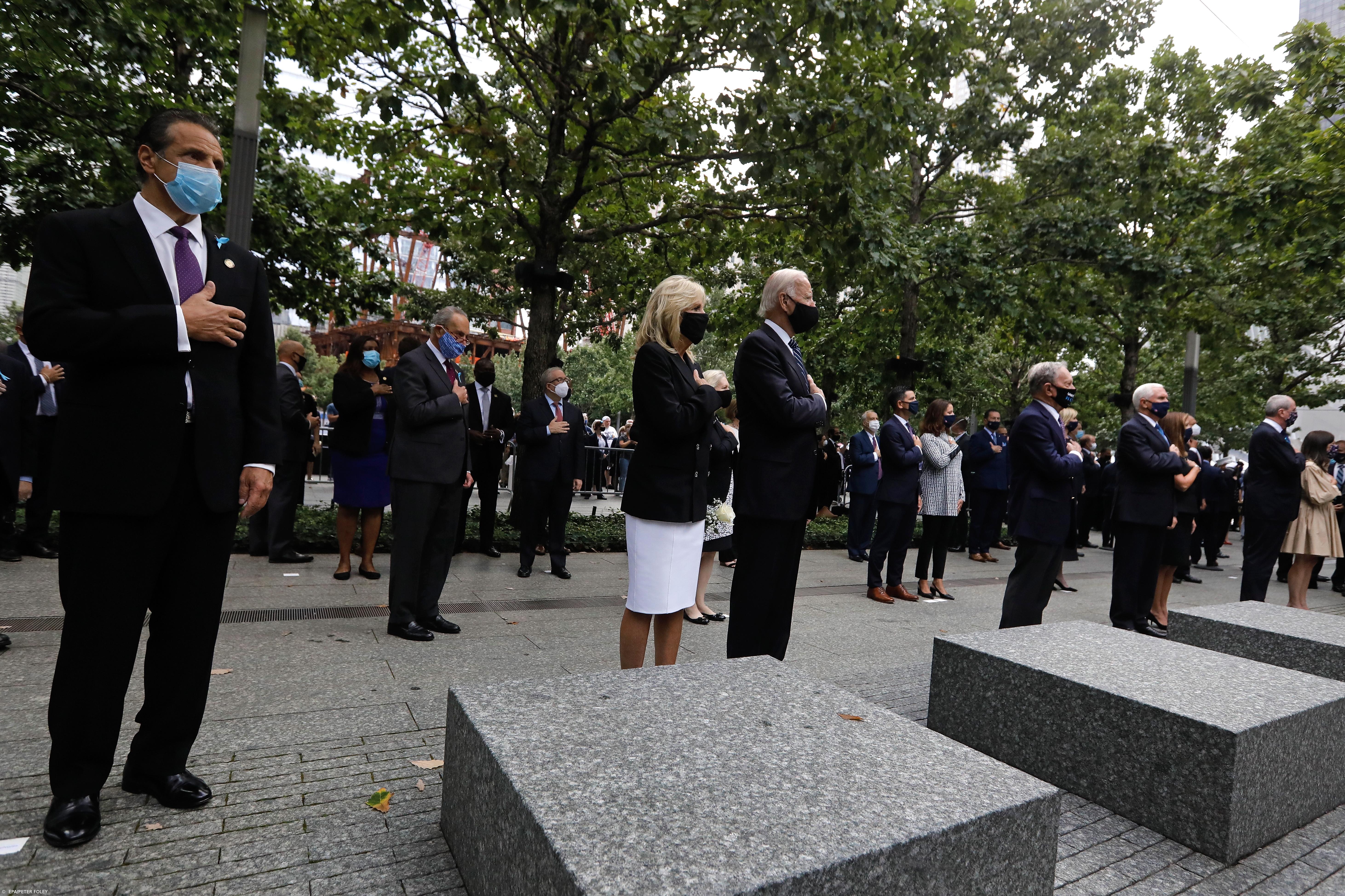 Trump e Biden recordam 11 de setembro mas sem se cruzarem – Imagem 1