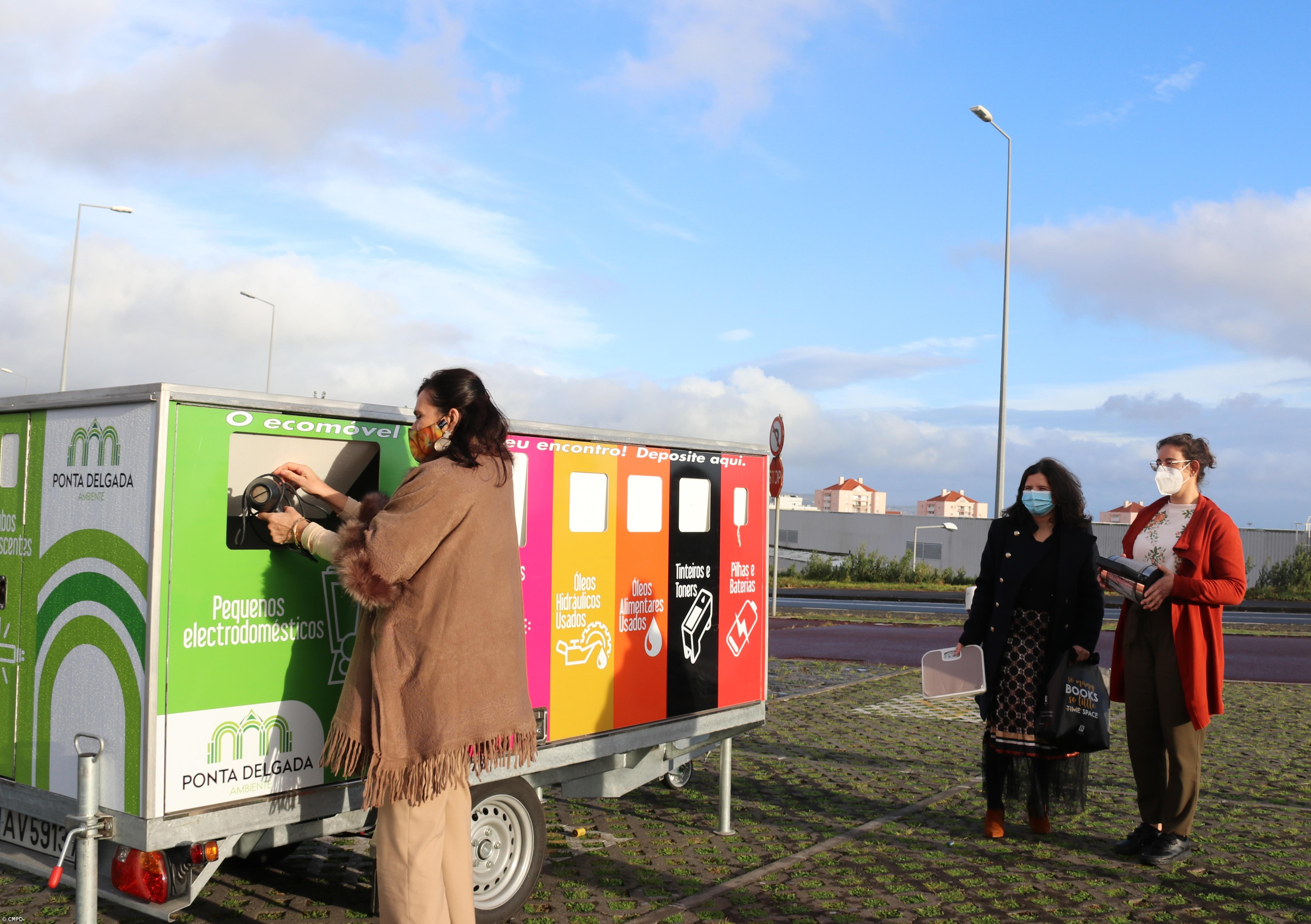 Câmara de Ponta Delgada inaugura Eco-centro móvel na Semana Europeia para Prevenção de Resíduos – Imagem 1