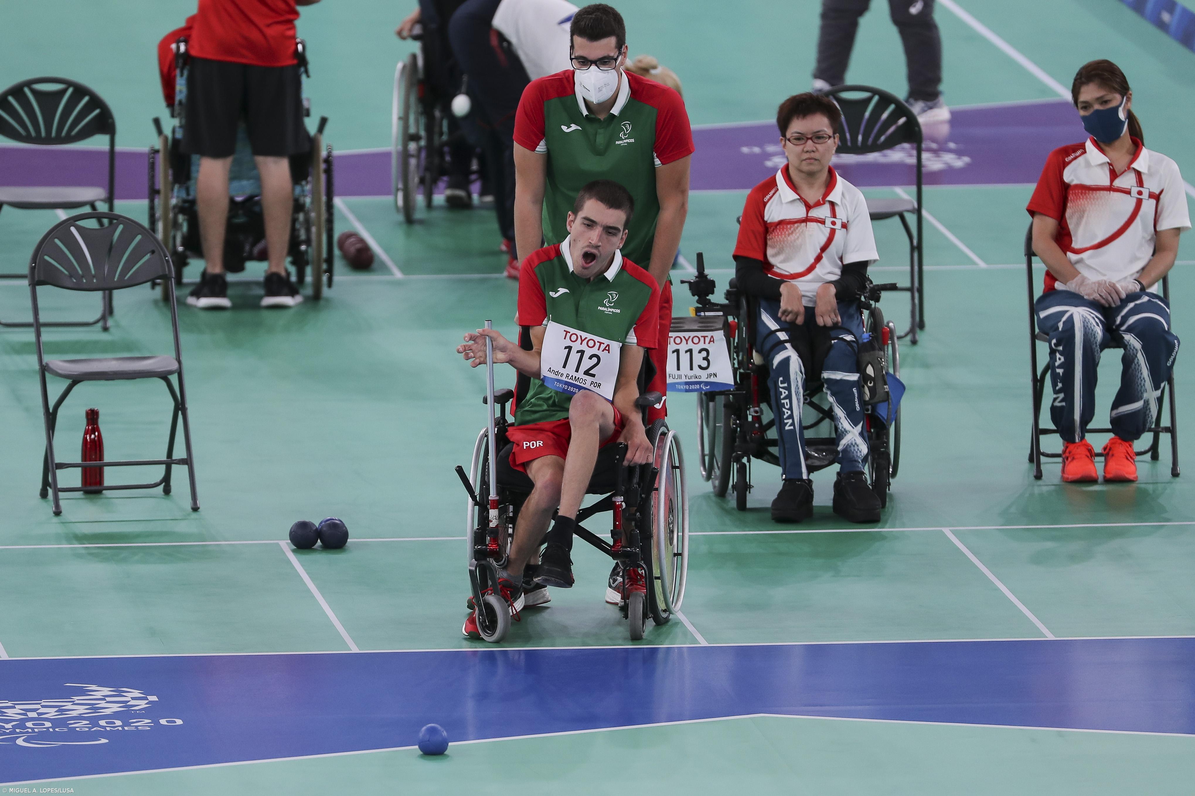 André Ramos é o único luso nos 'quartos' dos individuais de boccia – Imagem 1