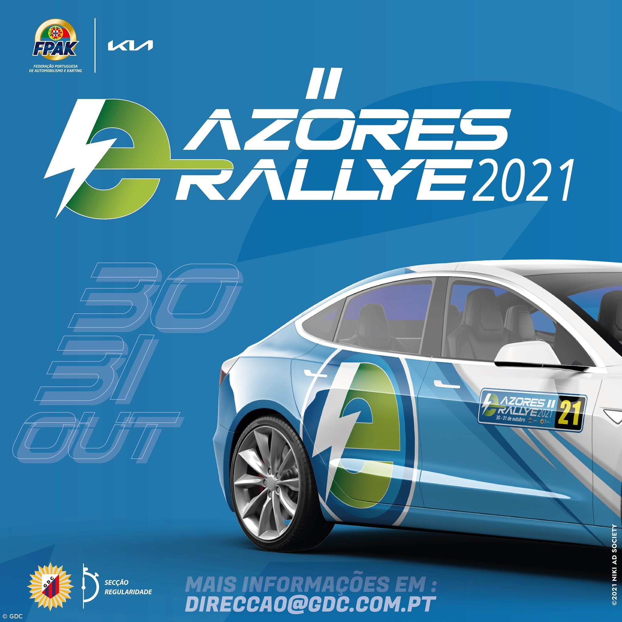 II Azores E-Rallye na estrada a 30 e 31 de outubro – Imagem 1