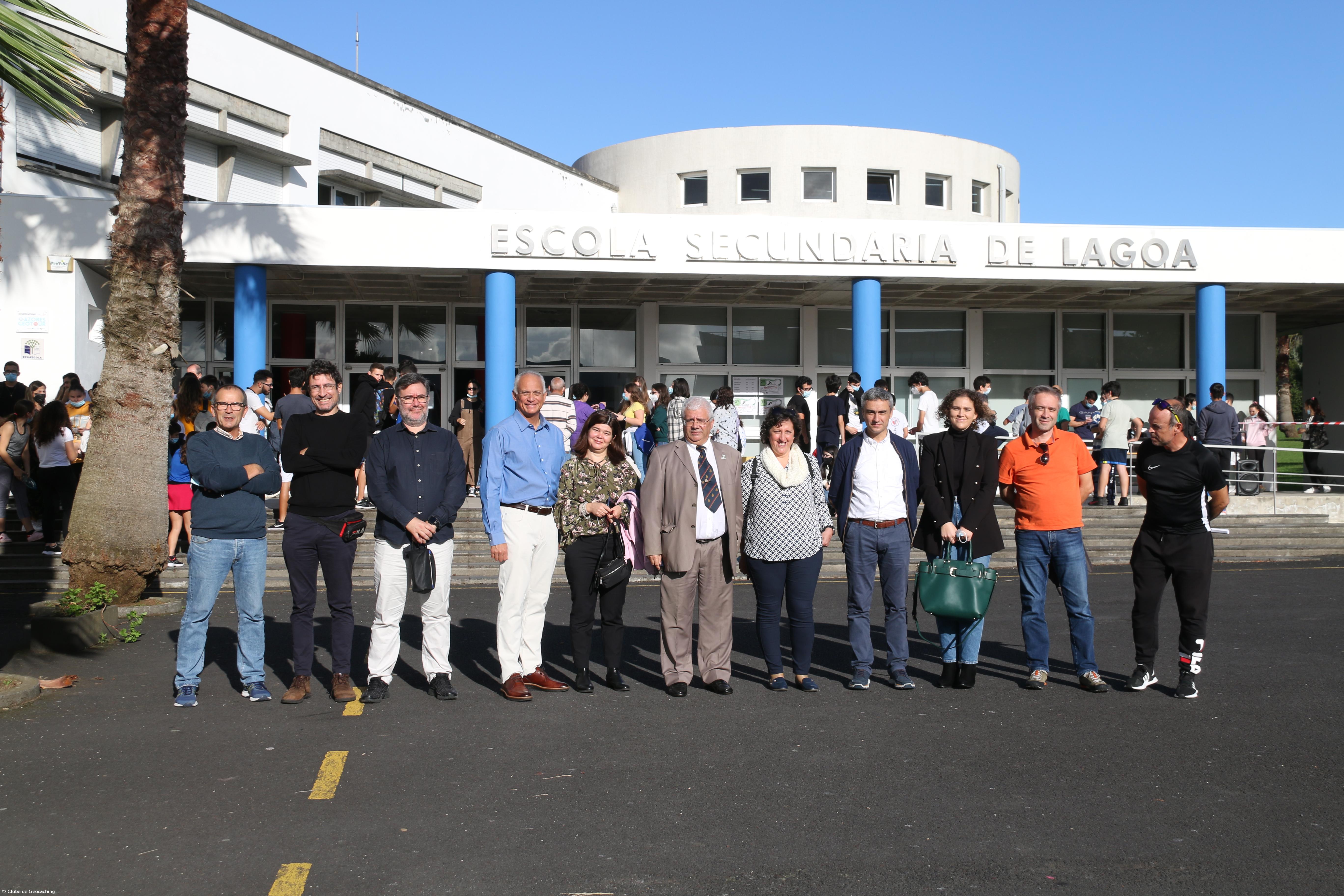 Astronauta Danny na Escola Secundária de Lagoa – Imagem 1
