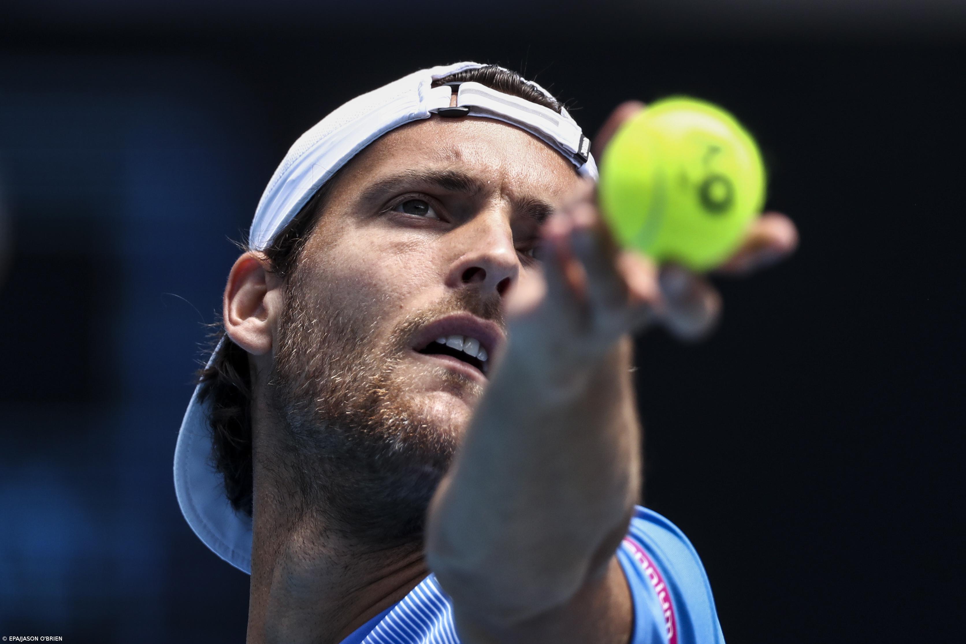 Tenista João Sousa na segunda ronda do torneio de Marraquexe – Imagem 1