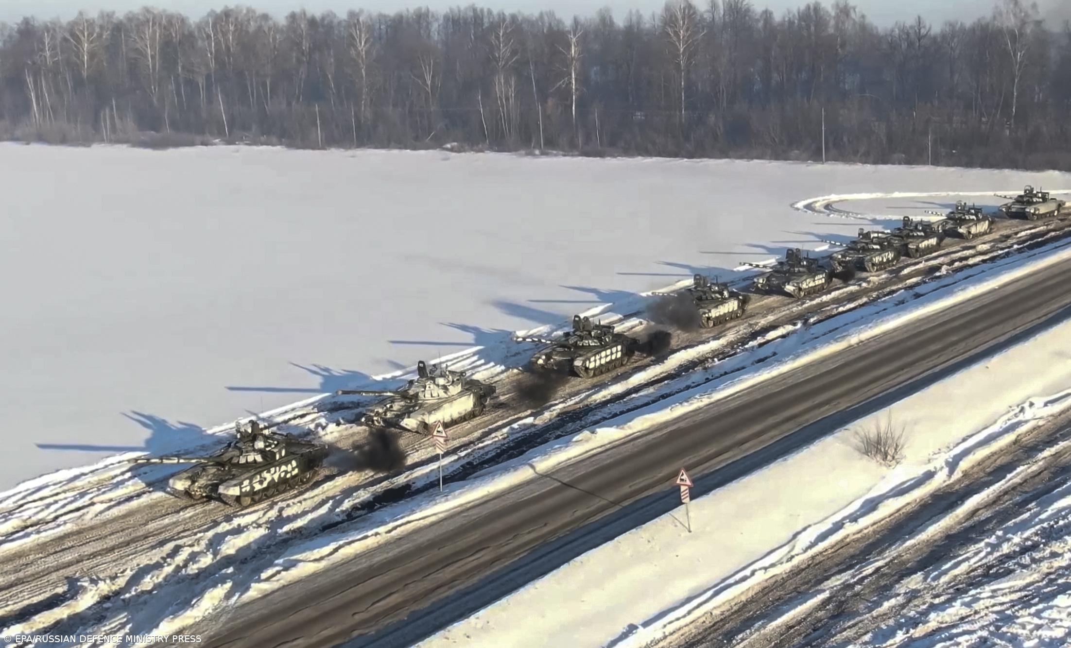 Estados Unidos calculam que a Rússia já posicionou até 190 mil soldados – Imagem 1