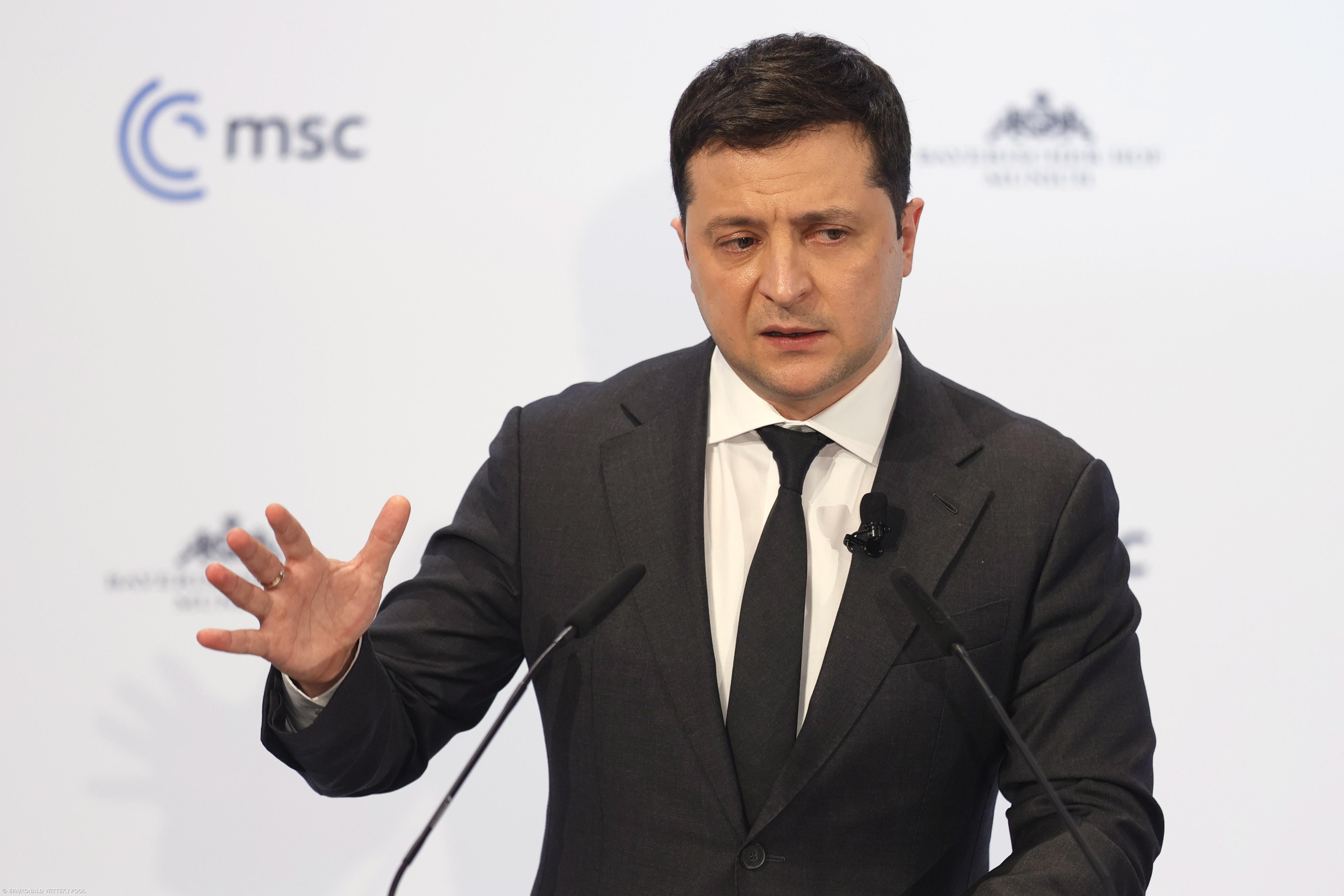 Zelensky garante que continua firme em vídeo gravado em Kiev – Imagem 1