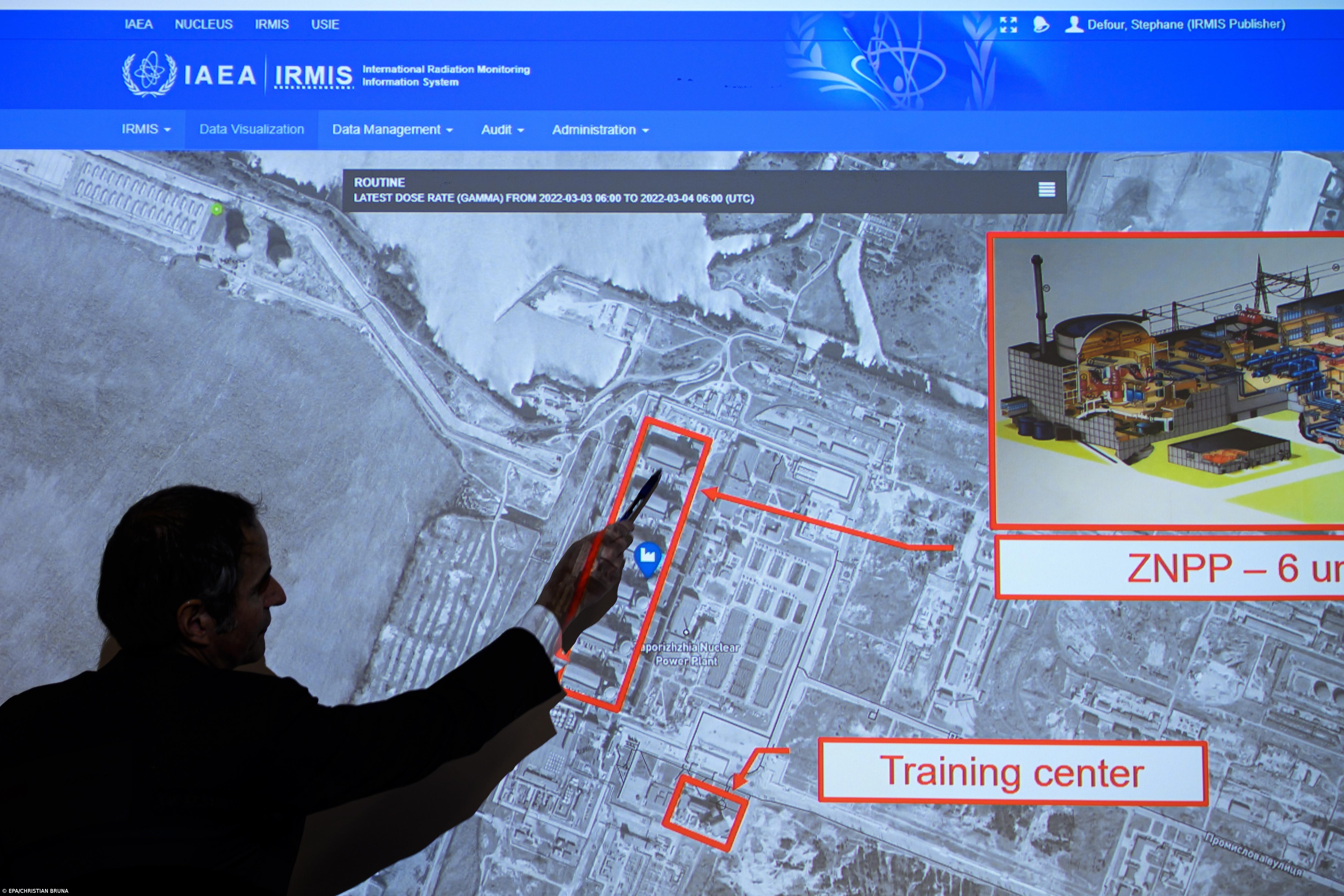 Missão AIEA que vai inspeccionar Zaporijia já está na central nuclear – Imagem 1