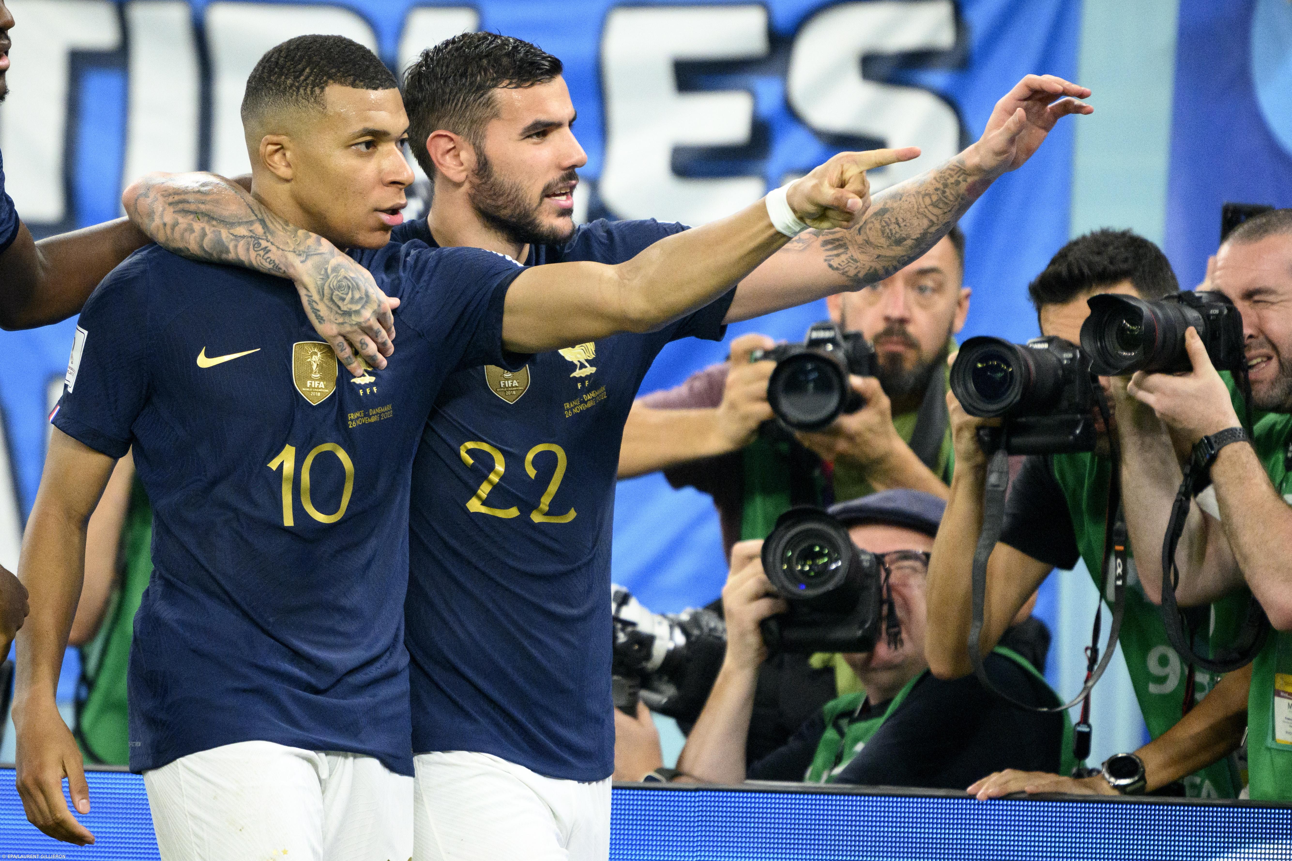 'Bis' de Mbappé à Dinamarca coloca campeã França nos 'oitavos' – Imagem 1