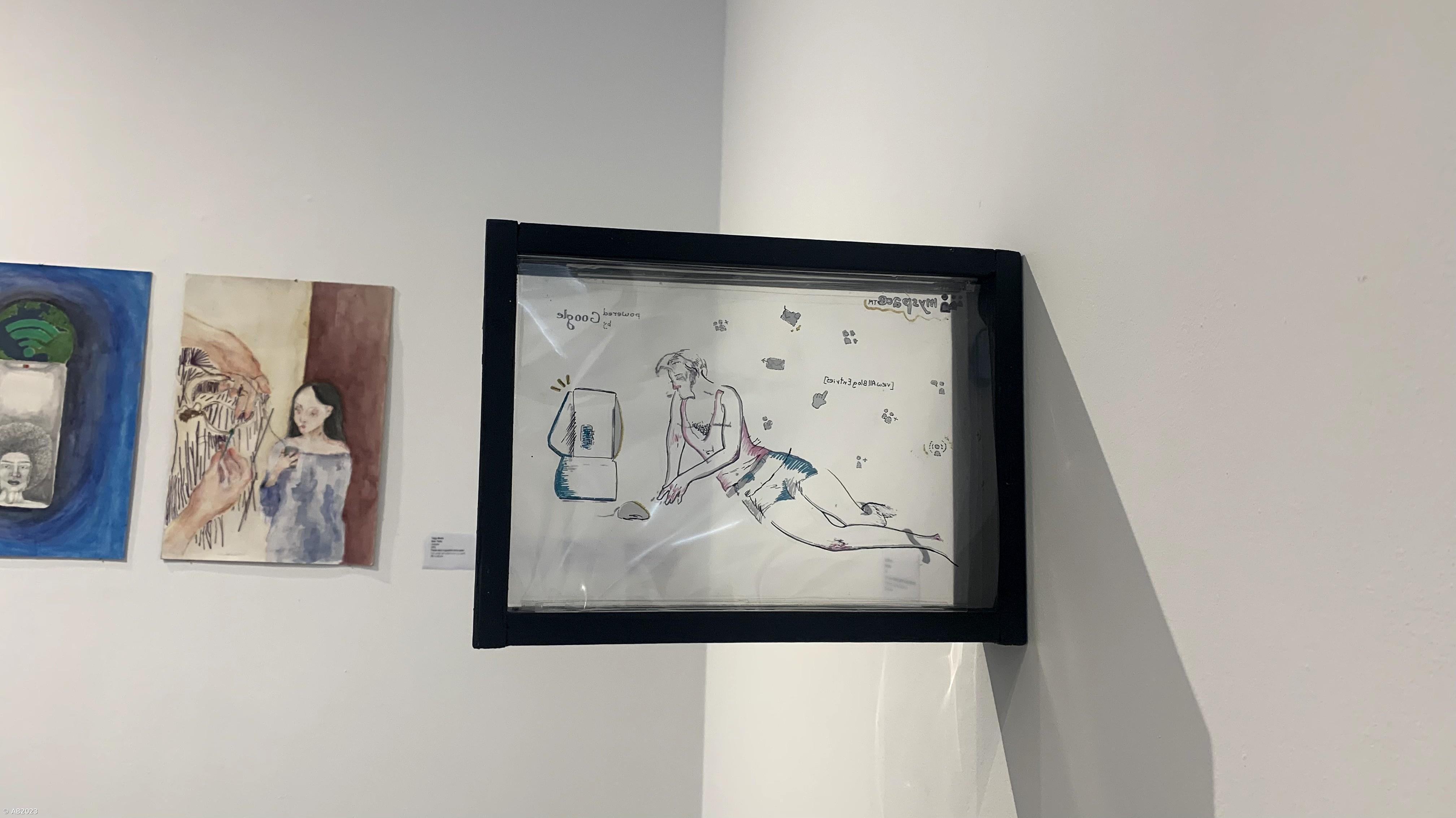 Alunos de Artes Visuais da ESAQ expõem na Sala do Forno do CMC – Imagem 5