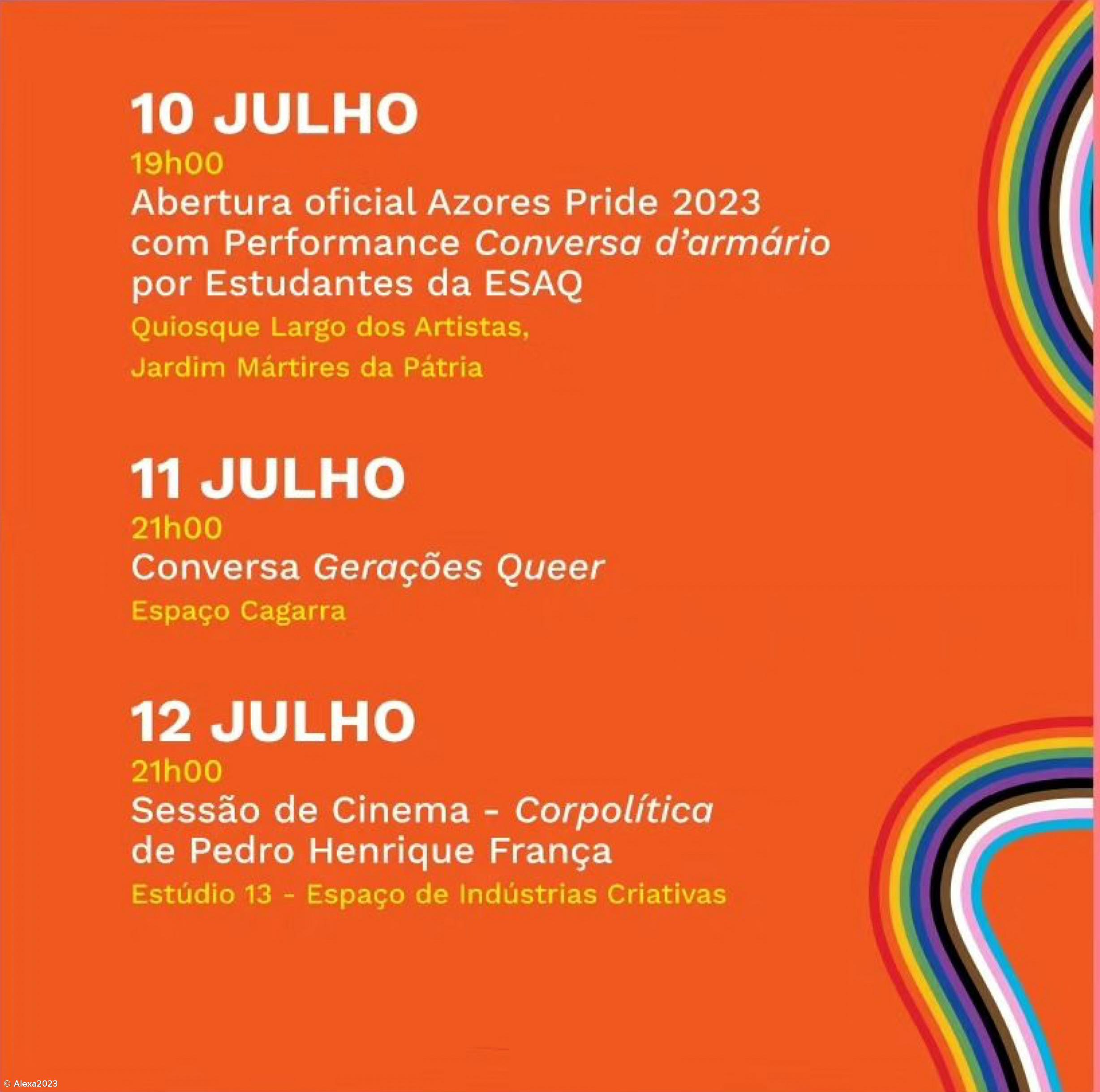 Performance “Conversas d’Armário” inaugurou as comemorações do Orgulho. O Quiosque Ala desenhou um espaço de reflexão muito inspirador. – Imagem 2