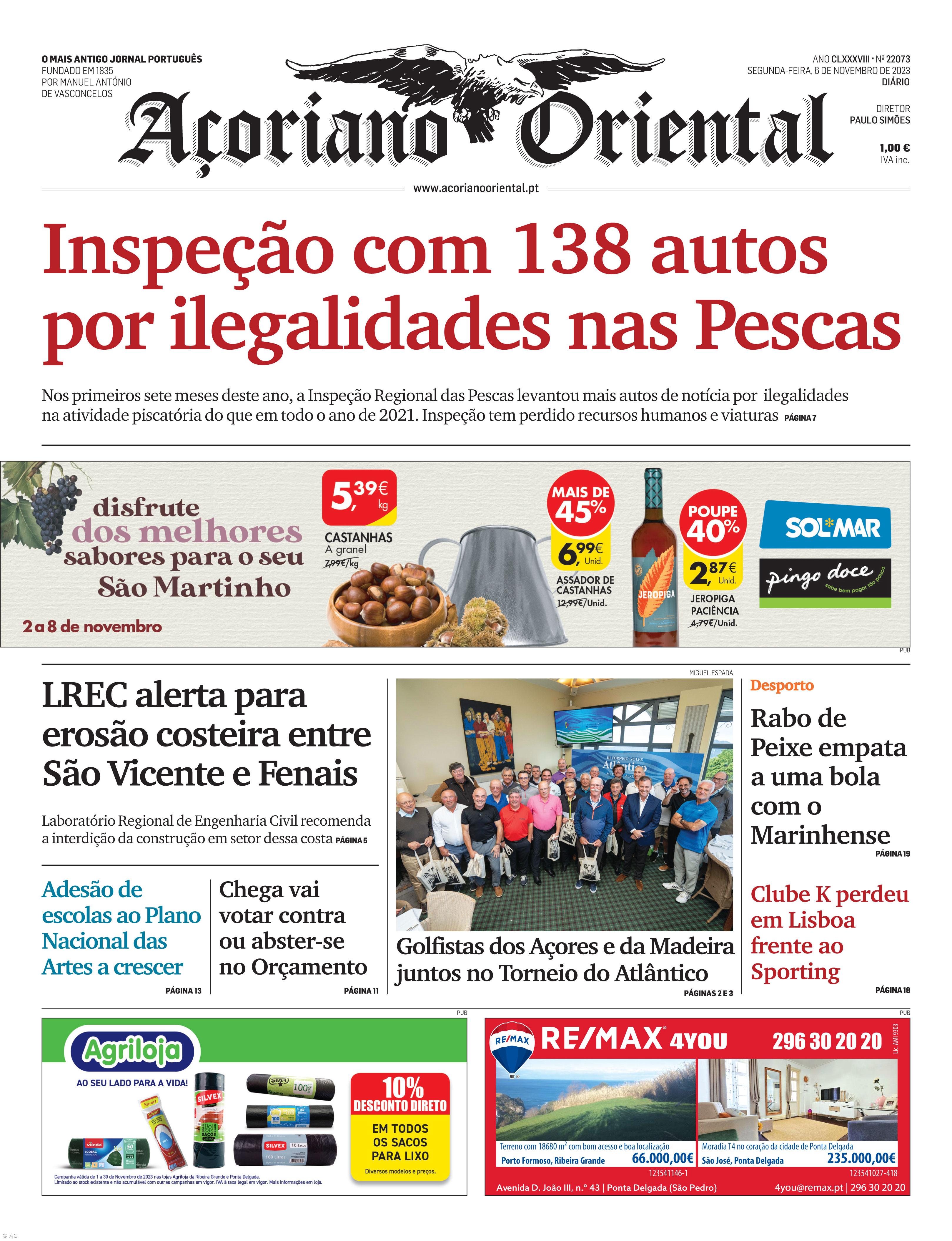 Inspeção com 138 autos por ilegalidades nas Pescas – Imagem 1