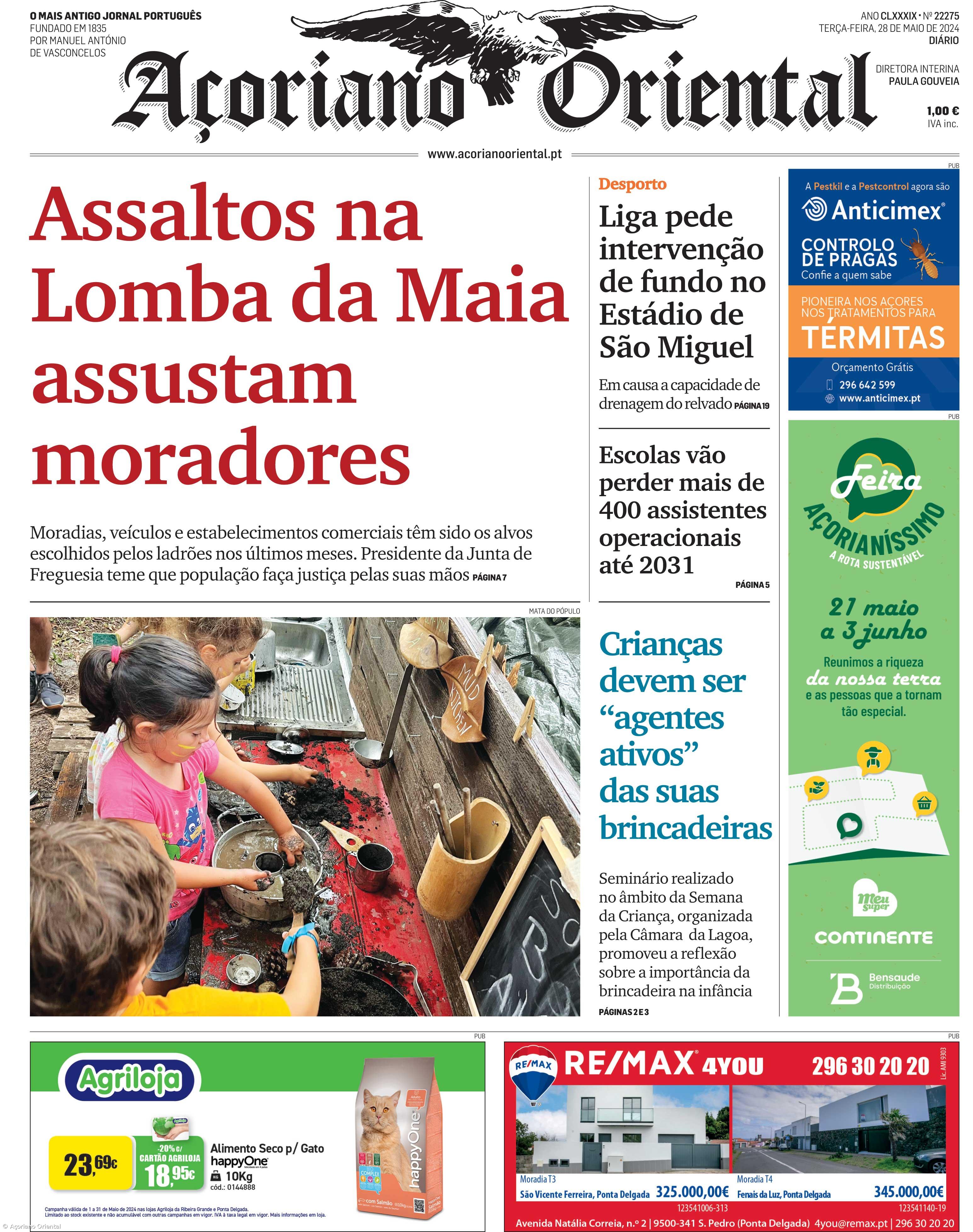 Capa AO 28 maio 2024 – Imagem 1