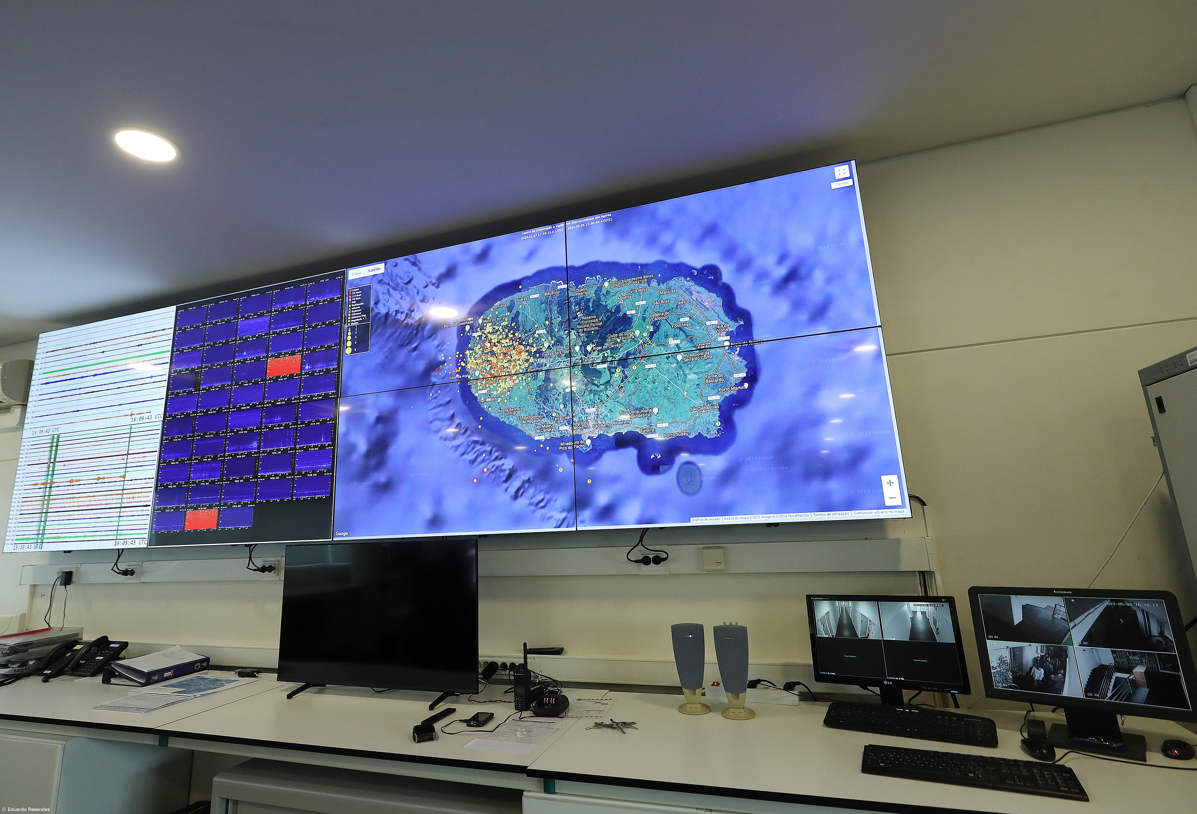 Sismo de magnitude 2,4 na escala de Richter sentido na ilha Terceira – Imagem 1