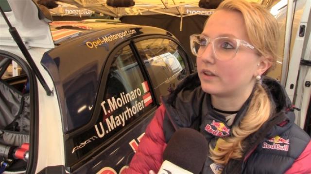 Tamara Molinaro com reservas sobre as condições meteorológicas durante o rali (vídeo)