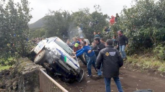 Batalha 'ceifa' concorrentes ao Azores Airlines Rallye (vídeo)